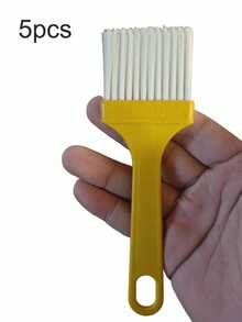 Cọ phết dầu mỡ bằng silicon, cọ phết sốt bánh kếp nhà bếp, chịu nhiệt và chống bám bẩn, thích hợp để phết dầu lên thịt và đồ nướng, phết bơ hoặc sốt lên xúc xích, món tráng miệng, gà tây và các món nướng tại nhà. - Nhiều màu - Xem 6