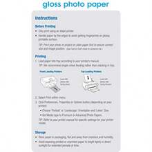 PREMIUM Glossy Inkjet Photo Paper 211 x 29 5 cm Tamaño A4 20 hojas Peso 200 g/m² - Blanco - Ver 6