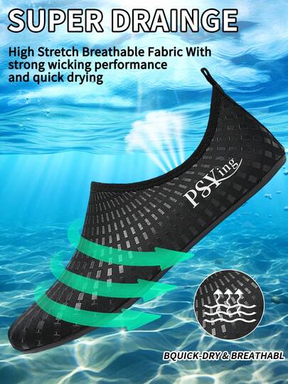 Men's Water Shoes, Diving Shoes, Surfing Shoes, Swimming Shoes, Suitable For Surfing, Swimming, Rowing, Diving. They Can Be Worn Directly, Comfortable And Soft. They Are Sports Casual Shoes, Suitable For Indoor And Outdoor Sports And Fitness Activities.