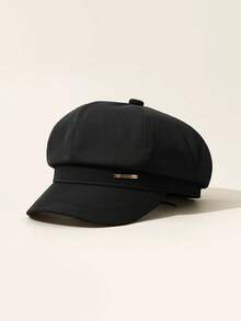 1pc Women's Elegant Beret Hat, Versatile For Autumn/Winter, Japanese-Style Painter Cap, Suitable For Daily Wear,Summer,Beach,Holiday,Travel - Women's Beret - View 11