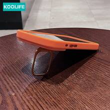 Koolife 1件裝頂級超強保護 MagSafe 無線充電手機殼，高透明 PC 背板還原原色，內建鷹眼玻璃鏡頭框與支架，全包覆 2 合 1 設計，防水、防摔、防震、防刮，適用於 iPhone 18 Pro/18 Pro Max/17 Pro Max/17/17 Pro/17 Air/16/16 Pro/16 Plus/16 Pro Max/12/13/14/15 Pro/Plus/Pro Max - 橘色 - 查看 10