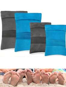Beach Sand Cleaning Tool, Made Of Skin-Friendly Material, Essential For Beach Vacation And Camping - Multicolor - View 1