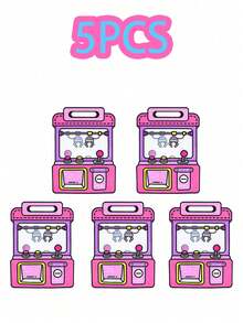 5/10/20个装可爱娃娃图案礼品袋，拉链塑料零食袋，适合生日、派对、节日 - 日常/派对/节日使用 - 查看 11