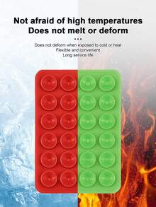 5pcs/Set Random Multifunctional Phone Holder, 10pcs/Set Random Square Silicone Single-Sided Adhesive Anti-Slip Suction Cup Phone Stand - Multicolor - View 6