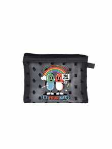 1个迷你便携网状医用包，印有“Medicine”（药品）字样和十字图案，可用作急救包、医疗应急包，适用于户外、居家、旅行、化妆、收纳，是母亲节、生日、浴室收纳、学生宿舍洗漱包的理想礼物，也是送给妻子、家人和朋友的贴心之选。 - 彩色 - 查看 15