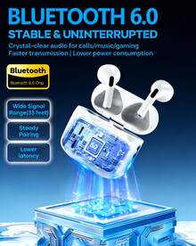 藍牙耳機 ANC+ENC 降噪真無線 立體聲音樂通話耳機 時尚舒適 藍牙6.0 穩定連結 PD-BT710 - 查看 3