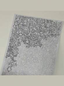 迷你图案素描本 - 素描和线条画笔记本，适合素描练习、成人绘画训练和休闲时光，可用作休闲礼物、生日或节日礼物。 - 單品-15pcs - 查看 5