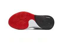 Skechers 男士高回弹户外篮球鞋，系带设计 - 黑色/紅色 - 查看 4