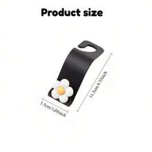 4pcs Car Seat Back Hidden Hooks, Multi-Functional Creative Small Hangers - Multicolor - View 7