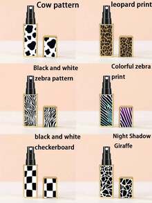 Chai đựng nước hoa vuông in họa tiết da báo, chai xịt nước hoa mini di động có thể tái sử dụng, chai xịt du lịch mini họa tiết da báo và hoa. Chai đựng nước hoa du lịch di động có thể tái sử dụng, chai chiết nước hoa vuông, chai xịt. Có thể tái sử dụng. Chai tách chất lỏng. - Xem 8