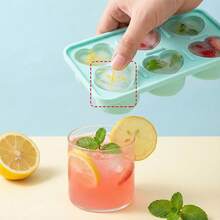 Upgraded Silicone Heart-Shaped Ice Cube Tray With Lid, DIY Frozen Ice Cube Maker - Multicolor - View 10