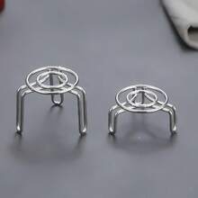 Ultra Mini Steaming Rack 2PCS Different Heights, Egg Steaming Rack Mini Stainless Steel Height Small Leg Rack, Small Cup Pot Holder, Multifunction Steaming Stand Holder - View 15