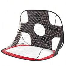 2 In 1 Football Goal Posts For Kids Foldable Football Net Pop Up Goal Target Net - Black - View 10