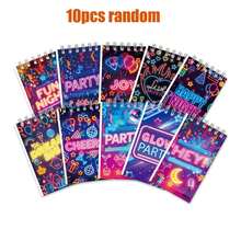 12pcs Birthday Party Notebooks, Student Notebooks, Vocabulary Notebooks, Memo Pads, Reference Notebooks, Sticky Notes, School Supplies, Student Prizes, Party Memo Books, Back To School Stationery, Christmas Memo Pads - Multicolor - View 16