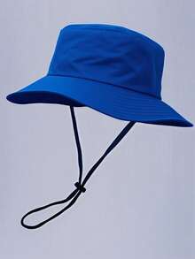 Mũ tai bèo dây rút màu trơn unisex, thích hợp cho hoạt động ngoài trời, du lịch, leo núi, thường ngày, nhẹ nhàng, thời trang, phù hợp mọi lứa tuổi, chống tia UV mùa hè, đi biển, nghỉ lễ. - A - Xem 15