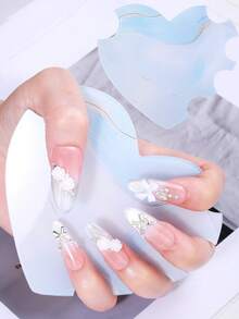 1 Tấm bảng trưng bày nghệ thuật vẽ móng acrylic, hình trái tim 3D cá nhân hóa, bảng chụp ảnh selfie móng tay hình tròn, đạo cụ chụp ảnh nghệ thuật vẽ móng, phụ kiện selfie móng tay, đồ dùng cho tiệm nail, có thể tái sử dụng, dễ thương, dụng cụ chất lượng cao. - Nhiều màu - Xem 10