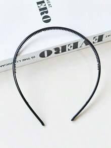 4pcs/1pc Lightweight Solid Color Hair Hoop In Black, Khaki, Brown, Non-Slip Plastic, Fashion, Versatile, Elegant, Minimalist Style Hair Accessories For Women, Suitable For Daily, Casual, Party, Commuting, Vacation, Ponytail, Bun, Face Washing, Makeup, Outfit Matching,Hairband,Hair Hoop Headbands ,Home,Skincare Headband Head Accessories - 多色 7 - 查看 5