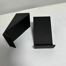 2pcs Black Universal Non-Slip Speaker Bar Bracket, Adjustable Tilt Angle, Suitable For Home Theater Sound Bar, Height Adjustable Speaker Bar Stand - View 5