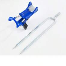 AiScrofa 360 Degree Adjustable Fishing Rod Holder, Ground Fishing Rod Stand, Hands-Free Fishing Rod Rack - Multicolor - View 7