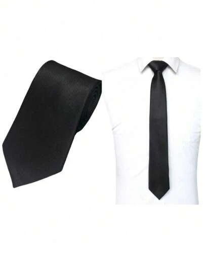 1条/套 男士商务领带，预系领带，休闲英式领带，适合专业正式场合、面试等。