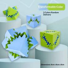 New Arrival Hot Selling - Creative - Gear Ball - Rotating Ball - 3D Puzzle Cube - Stress Relief Toy - Leisure Toy - Toys For Boys - Toys For Girls - Small Gift - Multicolor - View 6