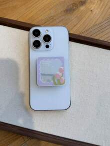 郁金香花手机支架带镜子，慵懒型桌面手机支架 - 彩色 - 查看 6