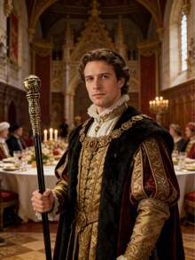 1pc Halloween Cosplay Scepter Wand Prop, Egyptian Pharaoh Snake Head Scepter, King Scepter, Wizard Magic Wand - Black - View 8