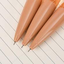 1 Piece Of Cute Capybara Slippery Sand Rotating Neutral Pen, Creative Rotating Stress Relief Pen, Cartoon Rotating Toy Pen, Student Stress Relief Pen, Suitable As A Gift For School Preparation. - Multicolor - View 4