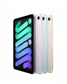 Apple iPad mini (A17 Pro) 平板電腦，ipad mini 7，全面屏設計，8.3 英寸 Liquid Retina 顯示屏，A17 Pro 芯片，Wi-Fi 6E， 超強續航，小巧便攜，WLAN版 - 彩色 - 查看 1
