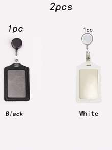 10/5/3/2/1 pièce Set Porte-carte de bus vertical minimaliste portable, fournitures de bureau, carte de repas étudiant, carte d'identité professionnelle, portefeuille compact en PU, convient aux étudiantes, enseignantes, amies, cadeau de la Saint-Valentin, mini porte-cartes - Multicolore - Voir 33