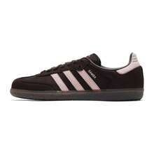 Adidas Giày nữ thường ngày SAMBA OG W, Giày thường ngày thoải mái, nhẹ nhàng IH9166 - Nâu Aurora/Hồng nhạt - Xem 1