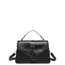 2026年新款极简现代风格，兼具精致优雅、经典考究、百搭时尚的女士斜挎包。 - 黑色 - 查看 13