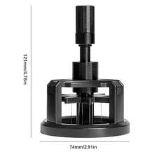 58mm Coffee Powder Distributor, 54mm Espresso Tamper And Distributor (Suitable For Barista Use), 53mm Needle-Style Espresso Distributor, Magnetic Design, Easy To Distribute Powder - 10 Needles, Adjustable Needle Height, Suitable For Home And Cafe, Back To School Season - Black - View 2