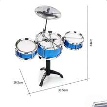 Realistic Jazz Drum Set Educational Toy, Suitable For Hobbyists And Holiday Activities - Multicolor - View 3
