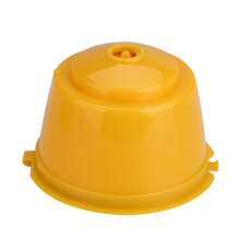 Paquete de 5 filtros reutilizables para cápsulas de café - PP alimentario y acero inoxidable 304, recargables y respetuosos con el medio ambiente (amarillo), accesorios para el servicio de café - Ver 7