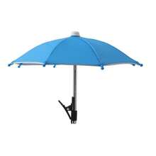 1个手机支架遮阳伞，户外手机固定伞，防雨遮阳伞，手机防反光，小伞 - 彩色 - 查看 6