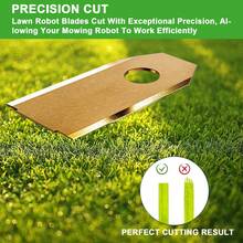 30x/15 Sets Titanium Knives Ultra-Sharp Replacement Blades Suitable For All SegwayNavimow Robotic Lawnmowers Universal Replacement Knives, Includes 30/15 Screws - SegwayBlade - View 4