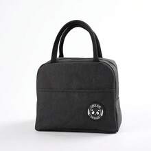 1pc Insulated Lunch Bag, Bottle Warmer Bag, Diaper Bag, Aluminum Foil Lining Lunch Box Tote - Multicolor 2 - View 9