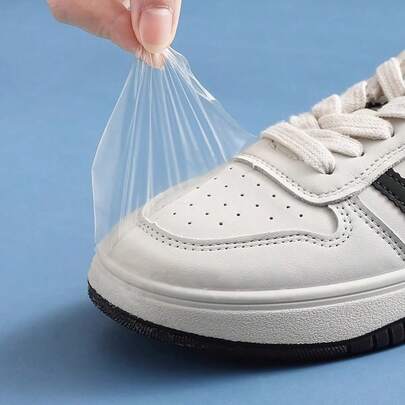 30 piezas de 6*13cm Membrana impermeable para puntera de zapato, evita que los zapatos se mojen en días lluviosos, pegatina protectora de zapatos, organizador de zapatos, ahorro de espacio, para exteriores, jardín, viajes esenciales, portátil, playa esencial, temporada de graduación, ceremonia de graduación, regalo de graduación, felicitaciones graduado, valedictorian, finalización de estudios, fiesta de graduación