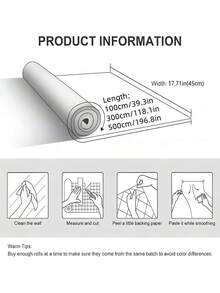 1 捲黃色豹紋自黏式壁紙,可撕貼式 PVC 貼紙,適用於臥室、客廳、浴室、防濺牆、居家裝飾、廚房、書桌、家具翻新,可移除壁紙,派對裝飾,壁紙捲 - 1PC - 查看 3