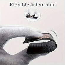 黑色扑克牌，高端防水耐用镀金扑克牌，防刮擦 - 黑色 - 查看 5