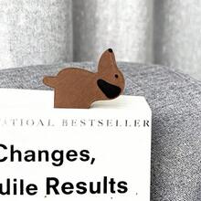 1个/5个装腊肠犬造型书签，适合送给爱书人士的礼物 - 彩色 - 查看 6
