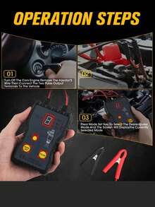 12V Fuel Injector Tester And Cleaner Tool - PVC Material, 4 Pulse Modes With Cable Length Guide, Diagnostic Indicator Light For All Vehicle Models, Fuel Injector Test And Cleaning Kit - Fuel Injector Tester - View 11