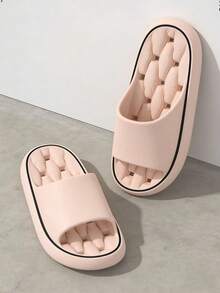 Quick-Dry Massage Slippers, Non-Slip Wear-Resistant EVA Material, Bathroom Household Sandals, Suitable For All Seasons - Slippers - View 3