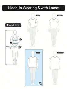 GEMCHO Women's Casual Printed Short Sleeve T-Shirt - Light Grey - View 6