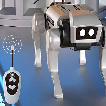 AI Robot Dog - Solar Interactive Educational Kit,Science Kits - For Adults Kids Boys Girls Birthday Holiday Parties