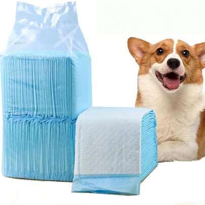 Tấm lót vệ sinh cho chó dùng một lần, than tre dày, khử mùi, đồ dùng cho thú cưng bán sỉ, tấm lót huấn luyện chó con, thảm đi vệ sinh di động, siêu thấm hút, chống rò rỉ, khử mùi, bền, nhanh khô, thoáng khí, huấn luyện đi vệ sinh, dễ vệ sinh.