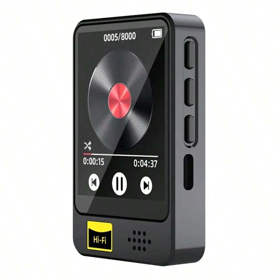 Reproductor Mp3 Mini Portátil Música Mp4 Con Bluetooth No Tf Negro - Ver 1