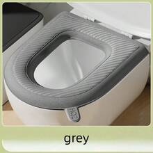 1pc Waterproof Toilet Seat Cushion, Foam EVA Toilet Cover Mat, Washable Toilet Seat Pad, Suitable For All Seasons - Multicolor - View 5