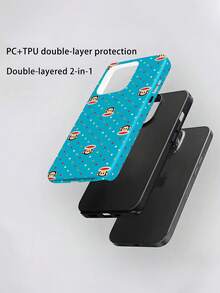 Ốp điện thoại hai lớp bảo vệ chính hãng Paul Frank, chống sốc, bảo vệ toàn diện camera, thiết kế tương thích với iPhone 11/12/13/14/15/16 Pro Max. - Nhiều màu - Xem 3
